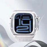 46mm Luxury Watch Band of Stainless Steel Case with Silicone Strap